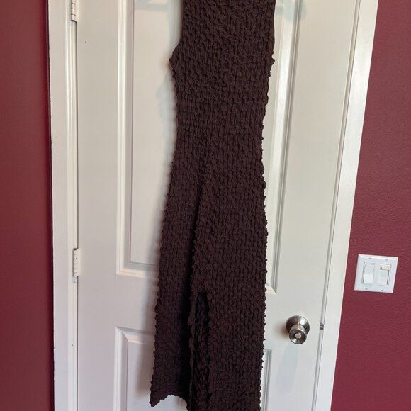 DISSH Australia Presley Choc Crew Neck Midi | Size Small - Picture 4 of 7